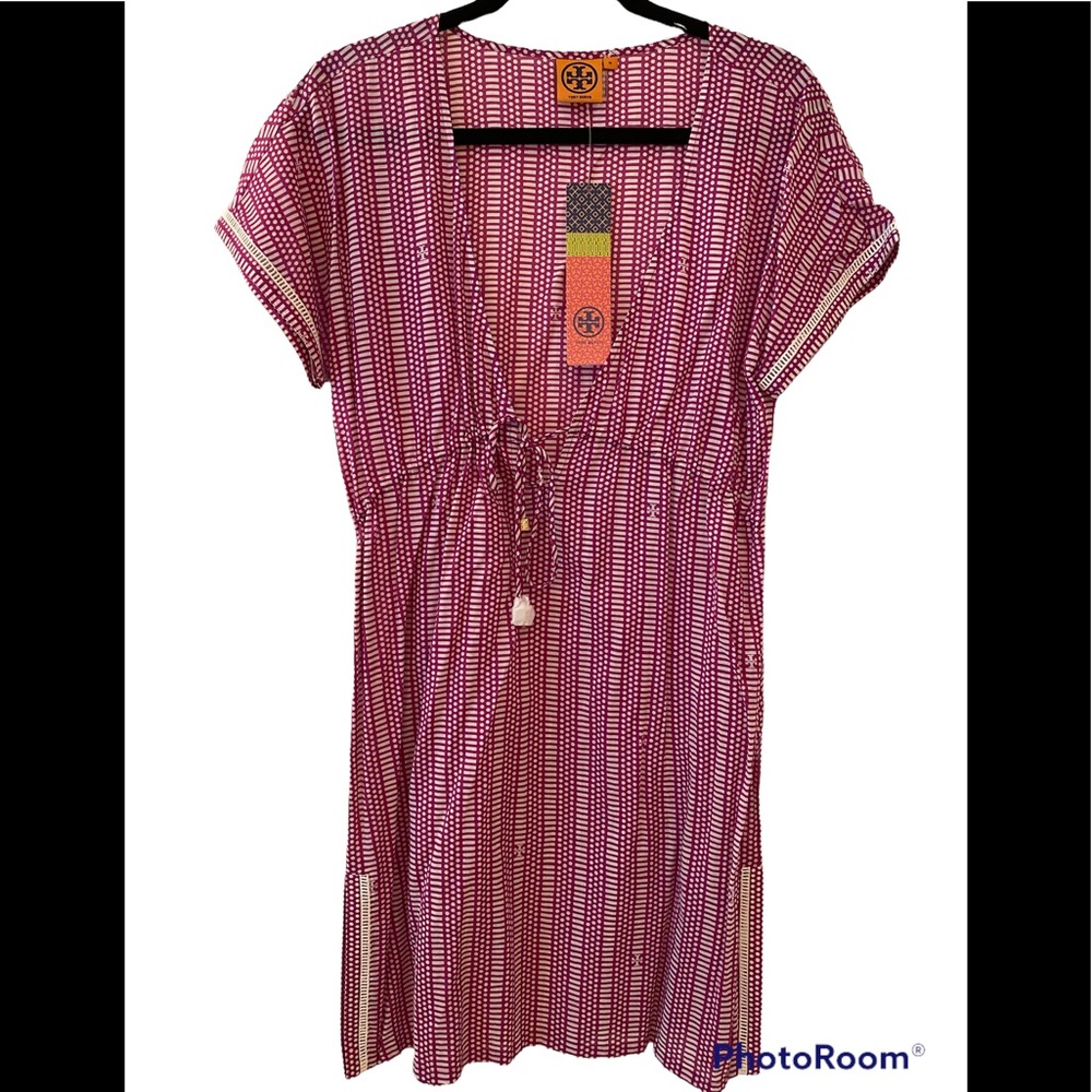 ⭐️NWT⭐️Tory Burch Print Cap Sleeve Tunic/Dress